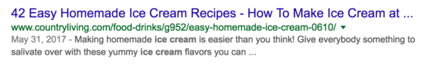 google SERP's image