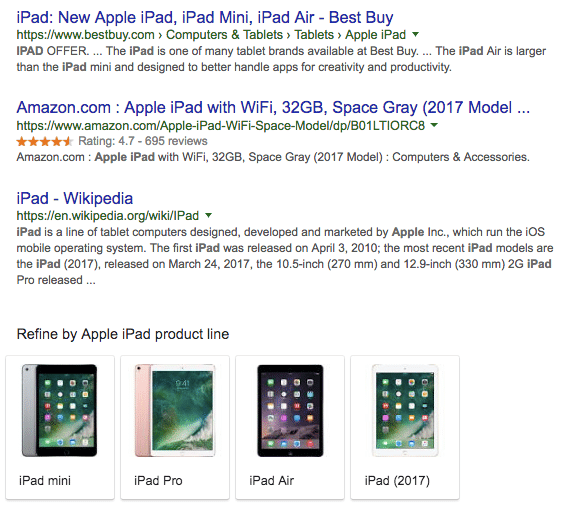 SEO rich snippets