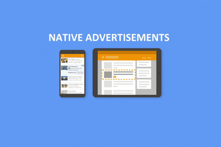 Native advertisements