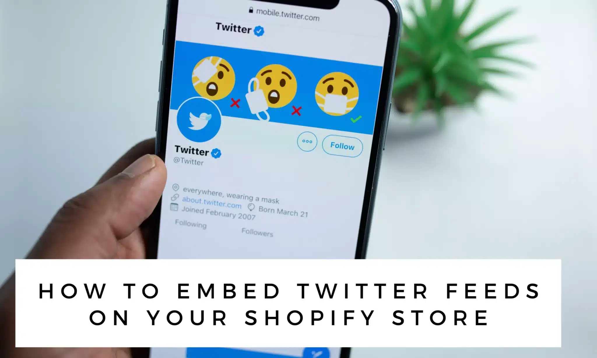 How to Embed Twitter Feeds on your Shopify Store
