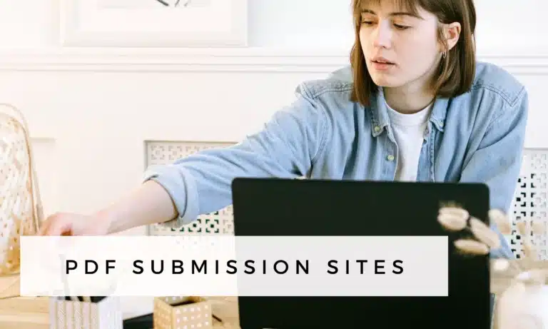 PDF Submission Sites