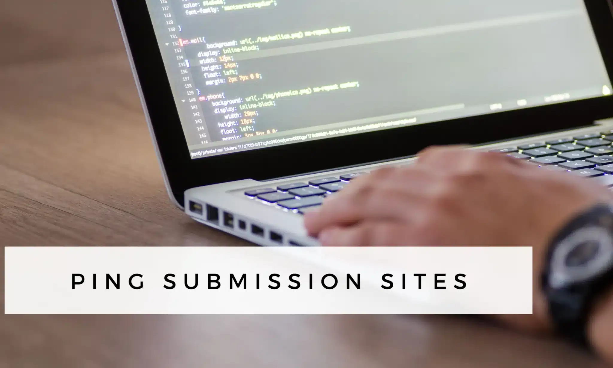 Ping Submission Sites