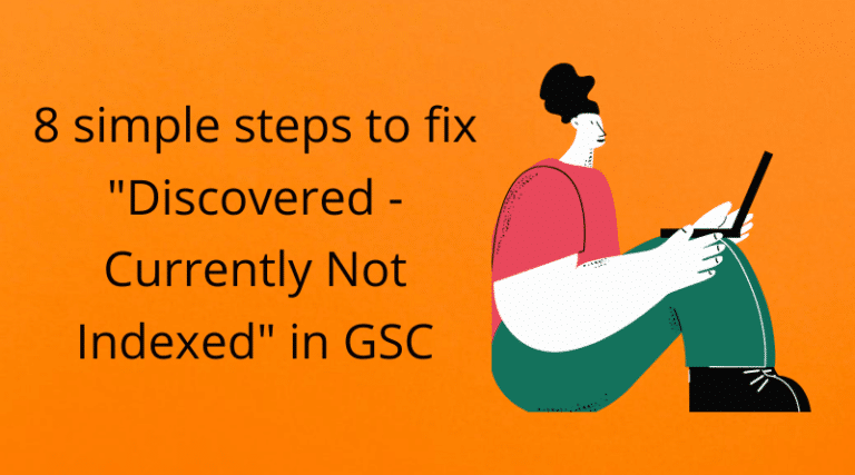 discovered - currently not indexed