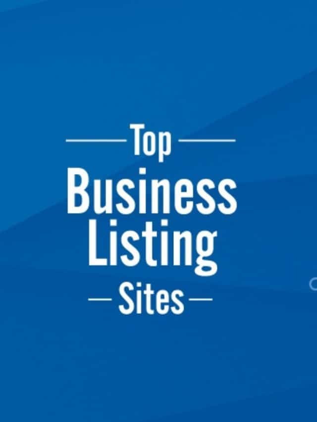 Business Listing Sites