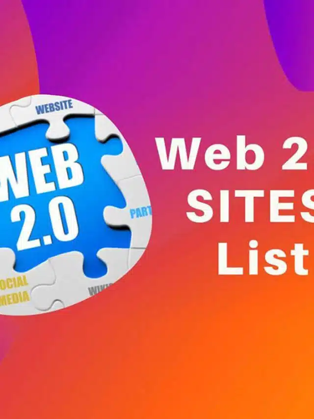 High DA Web 2.0 Sites