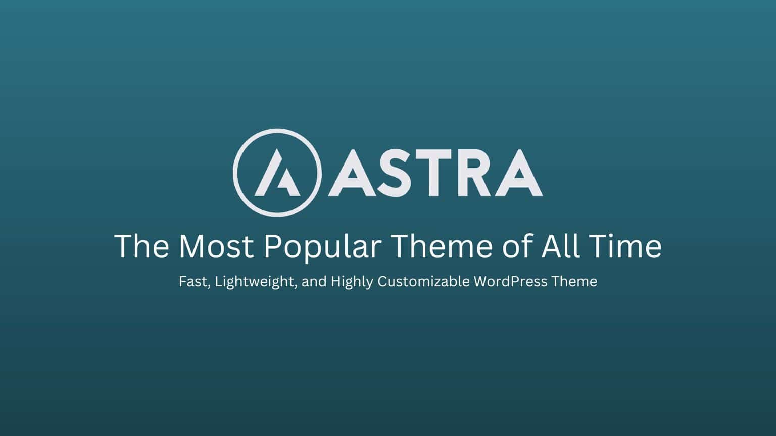 Astra wordpress theme review
