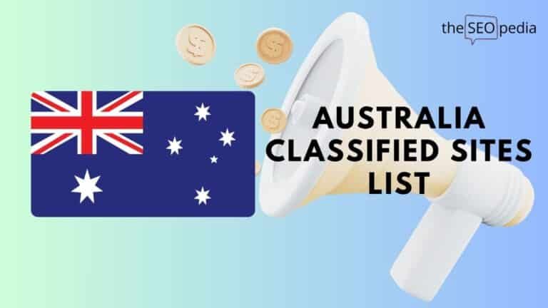 Australia Classified Sites List