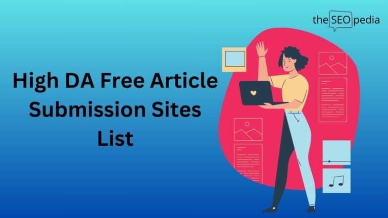 Free Article Submission Sites