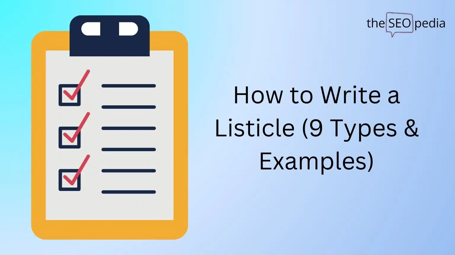 How to Write a Listicle