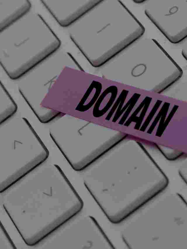 Buy a domain and everything else you need