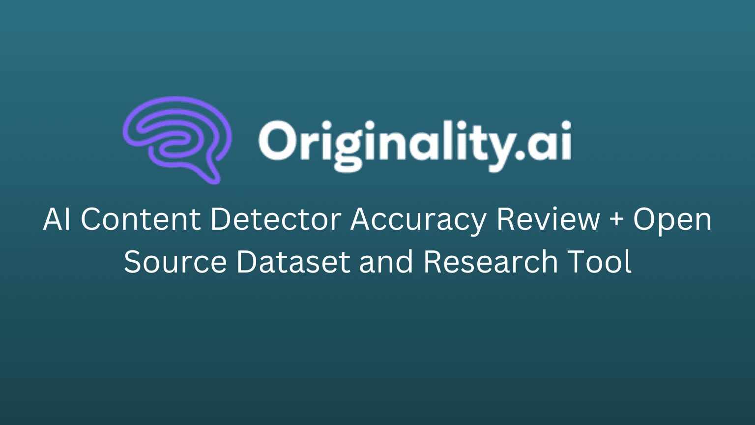 Originality.ai Review 2024 Best AI Content Detector?