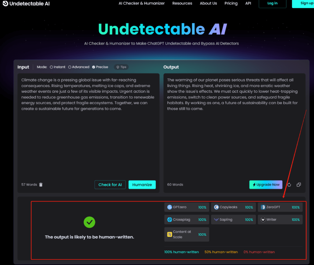 Undetectable