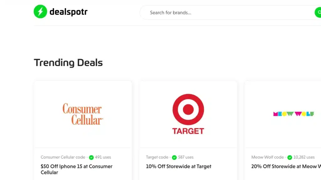 dealspotr coupon submission site